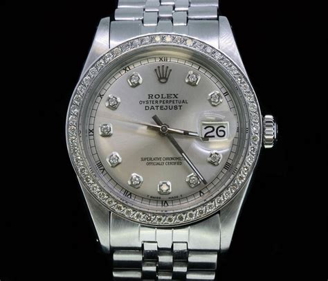 rolex oyster perpetual datejust 23k 30m|rolex datejust 31 diamond bezel.